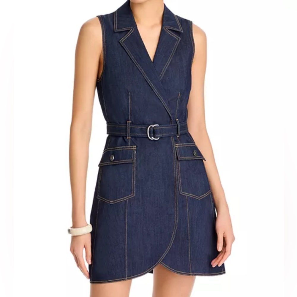 Cinq á Sept Women’s Jenessa Sleeveless Denim Dress